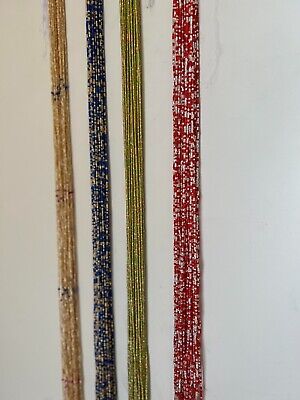 Set of African waist beads, Weight loss belly chain, Colorful waist bead