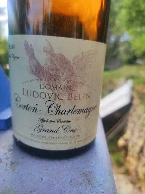 Bouteille De Vin Corton Charlemagne Grand Cru De 2005
