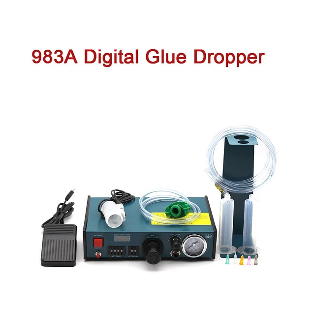 983A Glue Dispenser Precise Automatic Liquid Fluid Solder Paste Dropper Machine