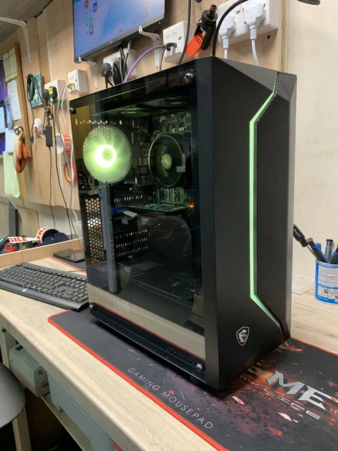 CUSTOM STARTER GAMING Pc Tower AMD Ryzen Cpu, 16GB Ram, 240GB SSD, 1TB ...