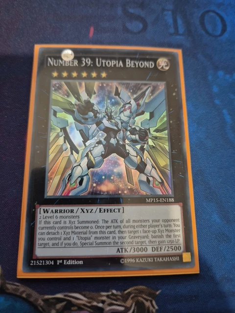 Yu-Gi-Oh! TCG Number 39: Utopia Beyond MAGO-EN057 Maximum Gold Rare