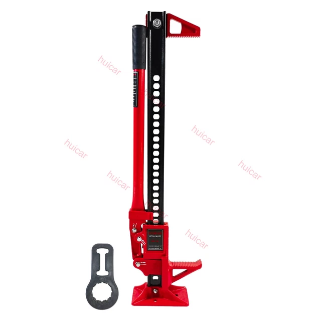 Off Road Utility Farm Jack 3-Ton Capacity 33 in Ratcheting Bumper High Lift Tool