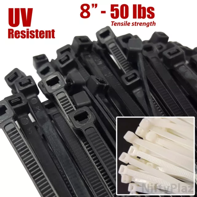 1000)ULINE NATURAL CABLE Ties Nylon 50 lb. 36" S-11143 $54.99
