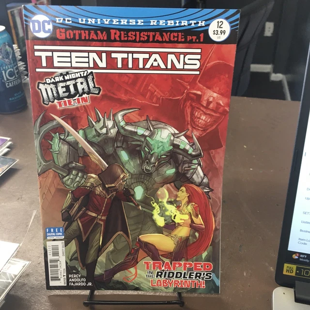 TEEN TITANS #12 2nd print; 1st Appearance Batman Who Laughs!