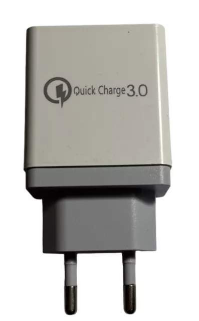 Alimentatore Android Quick Charge 3.0 Usb Fast Charge Caricatore Caricabatterie