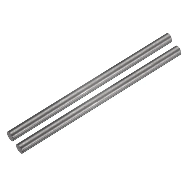 Graphite Rod Graphite Stirring Rod Stick Rod 150x6mm Black, Pack of 2