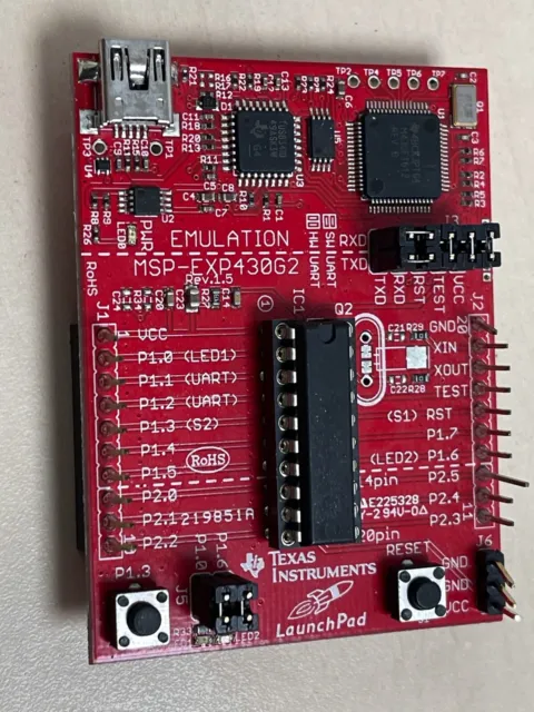 TI MSP430 Entwicklungsboard MSP-EXP430G2 Emulation LaunchPad