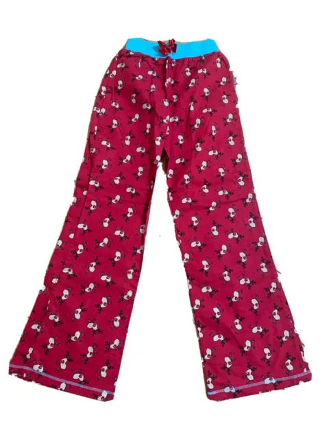 Bnwt Girls Pyjama Bottoms Red Christmas Reindeer Rudolph Wide Leg From Dunnes