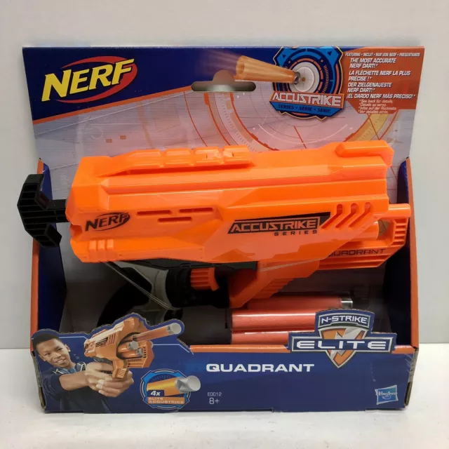 Pistola Nerf Accustrike Quadrant