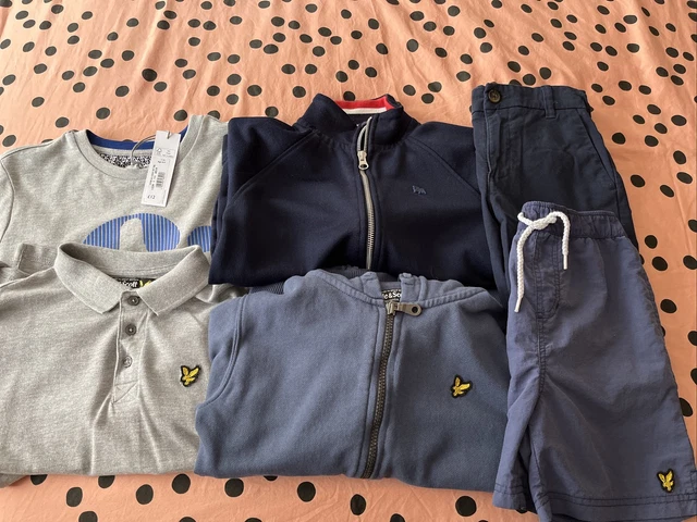Pacchetto abbigliamento ragazzi età 8-9 anni Lyle & Scott/M&S/Jasper Conran