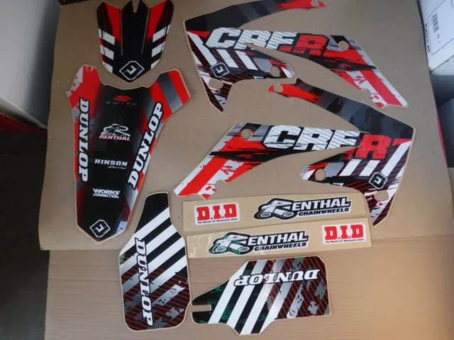 FLU Designs Squadra Honda Pts 2009-2012 CRF450R & 2010-2013 CRF250R