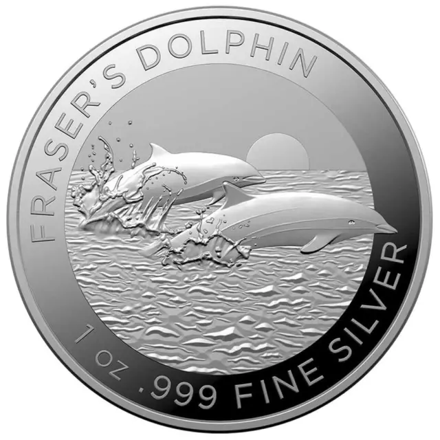 AUSTRALIE 1 Dollar Argent 1 Once Dauphin de Fraser 2021