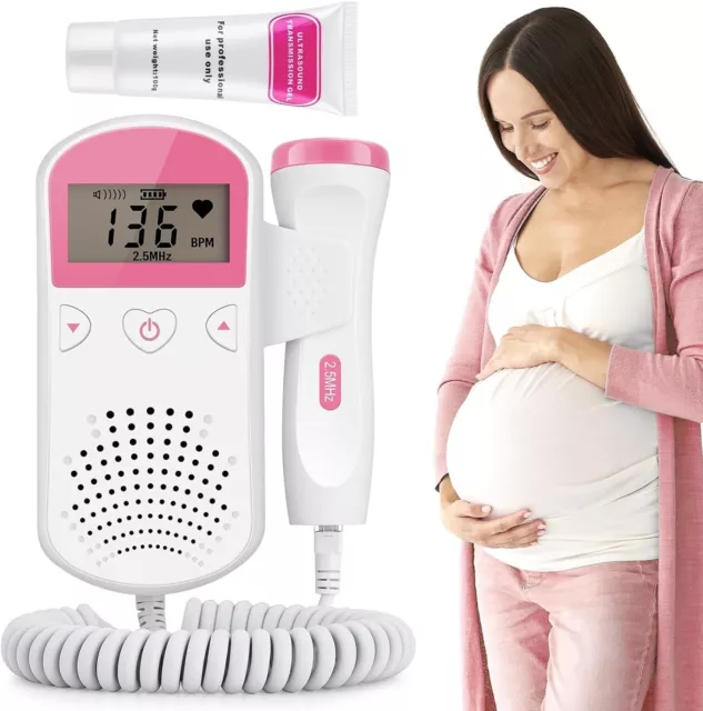 Baby Doppler Ultrasound Baby Heartbeat Tracker