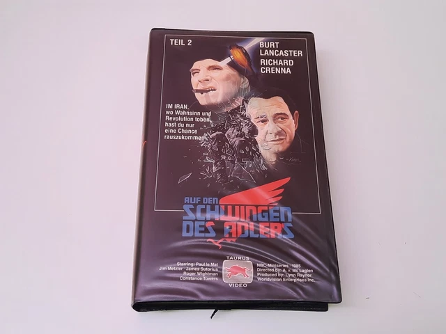 Auf Den Schwingen Des Adlers Film Deutsch AUF DEN SCHWINGEN des Adlers Teil 2 VHS German PAL Taurus Video Burt