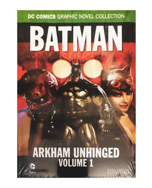 DC Comics BATMAN - ARKHAM UNHINGED Double Size Omnibus Graphic Book, joker