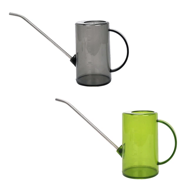 2 Pcs Watering Pitcher Scale Watering Can Metal Watering Can Clear Container Jug