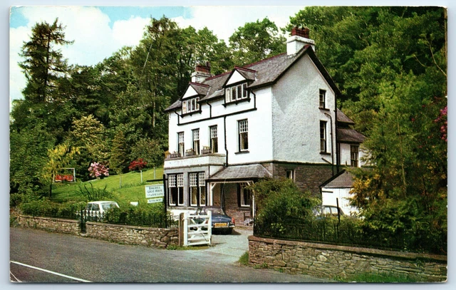 Postcard Bainriggs House Grasmere Cumbria England