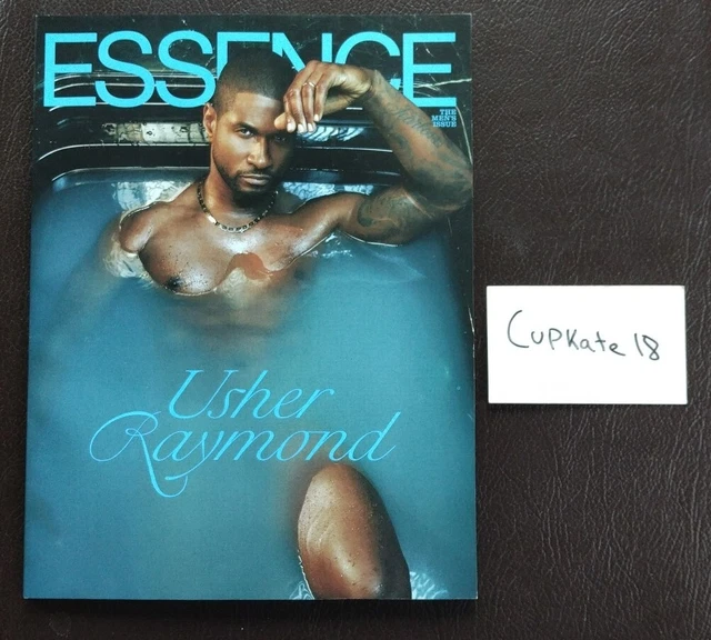 ESSENCE MAGAZINE MAY June 2024 USHER RAYMOND Tub Water Cover BRAND NEW