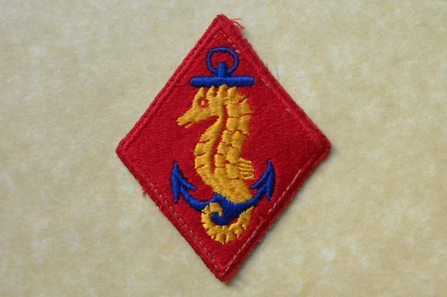 USMC SHIP DETACHMENTS Marine Corps Original WW2 Cut Edge Patch Uniform ...