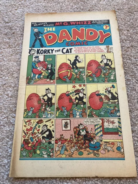 Dandy Comic #393 April 9th 1949 - Easter Issue