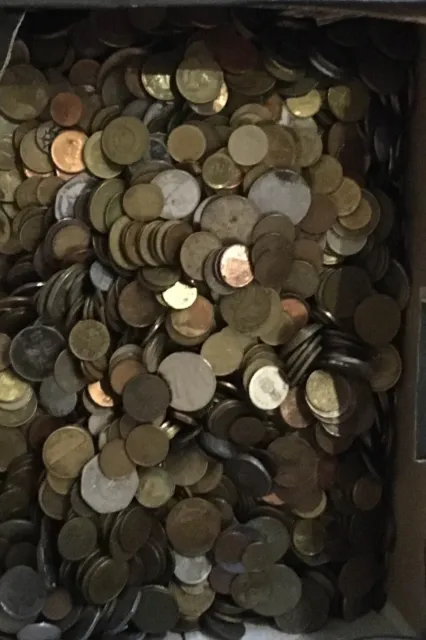 1 kg Münzen Konvolut Nachlass Dachbodenfund