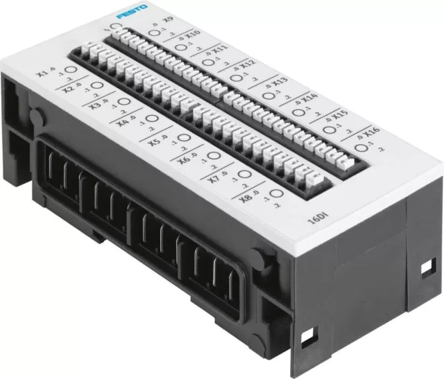 Festo Cpx 572606 Cpx-L-16De-16-Kl-3Pol Kd02 Digital Input 16 16Di Channel Module