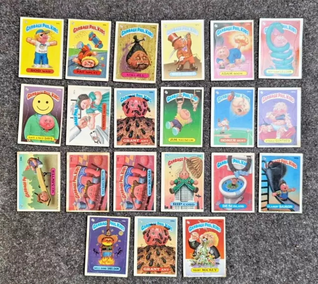 Garbage Pail Kinder GPK OS3-10 US Vintage Kartenpaket x21 Karten