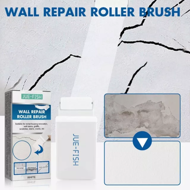 Brush Small Rolling Brush Wall Latex Paint Brush for Wall Repair Paste Roller