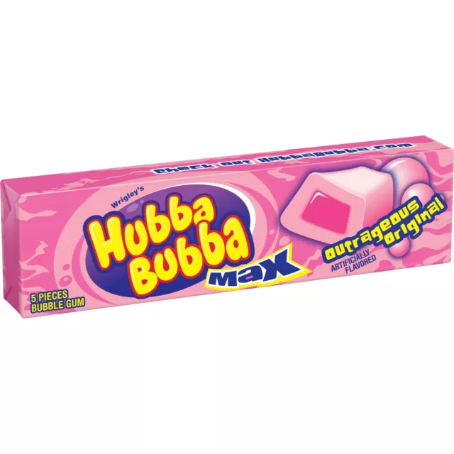 HUBBA BUBBA MAX OUTRAGEOUS ORIGINAL 40g x 18