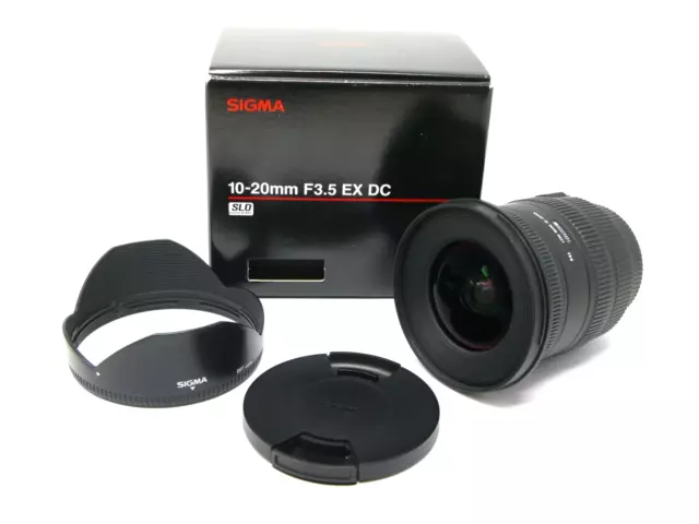 Sigma 10-20mm f3.5 EX DC HSM Wide Angle Zoom Lens for Canon EOS