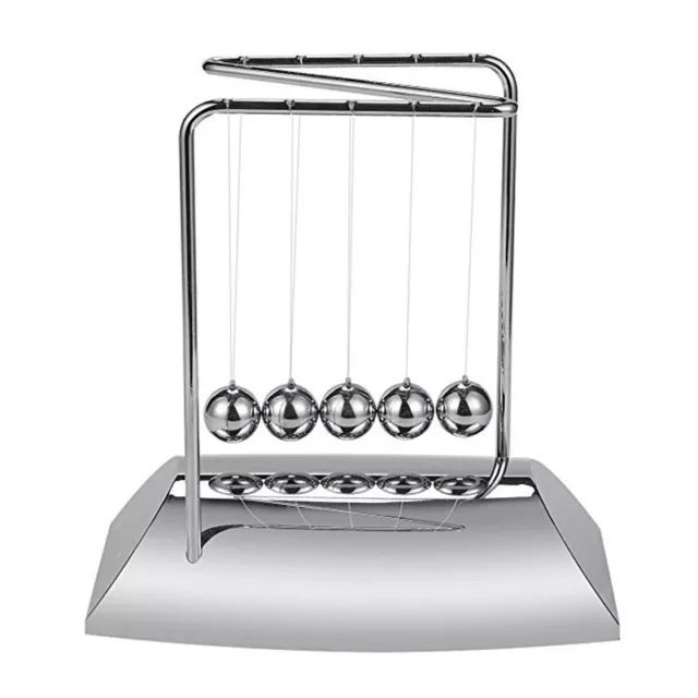 Balls Bring 5 Balls, Z Shape  Cradle, Electroplated Metal5019