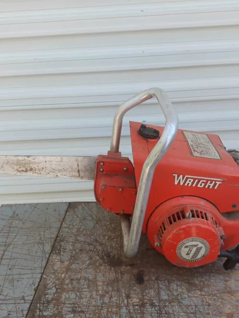 Antique Vintage Wright Reciprocating Saw B 520 Chain Saw Chainsaw Antique Vintage Wright Reciprocating Saw B 520 Chain Saw Chainsaw