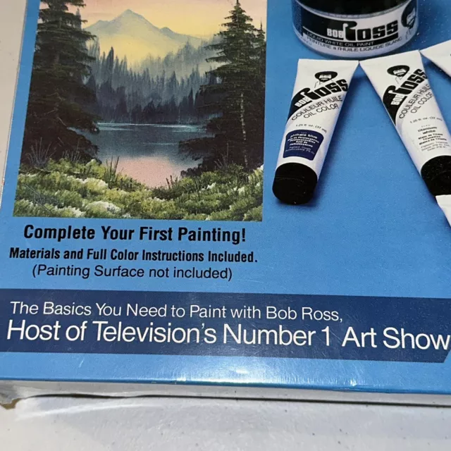 Totalmente Nuevo Juego de Pintura Básica Bob Ross Pintura Color al Óleo Set Alegría de Pintar 3