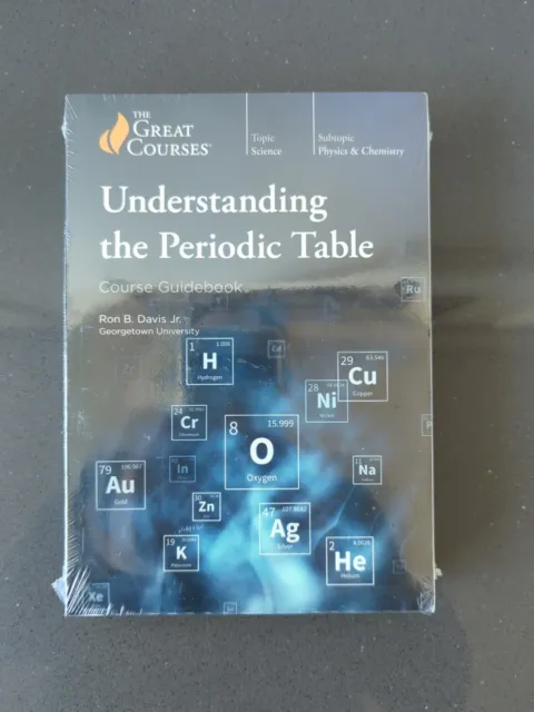 The Great Courses Understanding the Periodic Table 4 DVD Set Ron B. Davis Jr.
