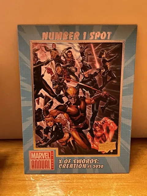 2020-21 Marvel Annual Number 1 Spot - N1S-25 X of Swords: Creation #1