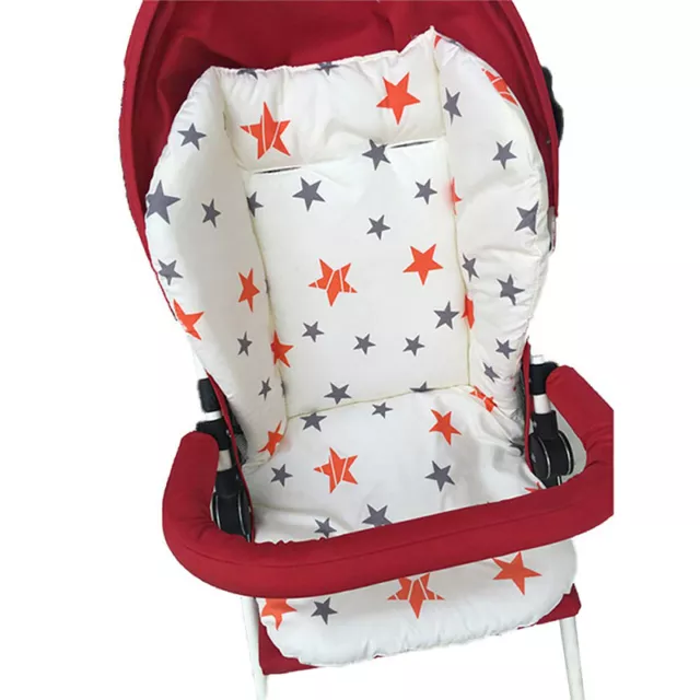 Cochecito de bebé cojín de asiento coche silla alta estera de asiento almohadilla plantilla de asiento JI
