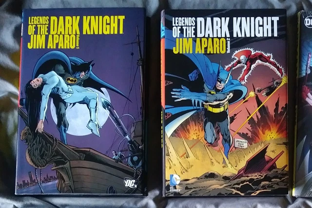 Jim aparo batman legends of the dark knight vol 1 & 2 hardcover oop rare