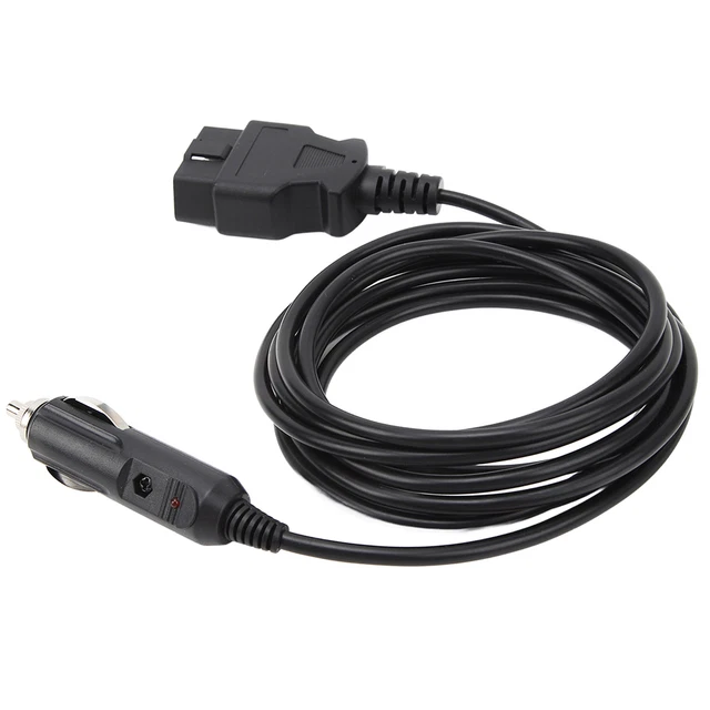 New ECU Memory Saver Connector OBD2 Emergency Power Supply Cable 24V Car