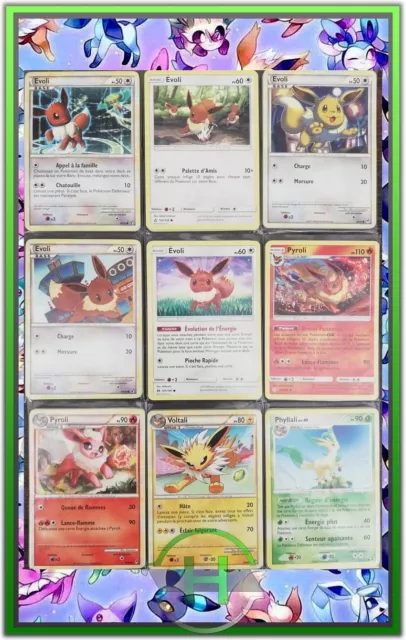 Lot de 9 x Évolitions - #1 - Cartes Pokémon Françaises