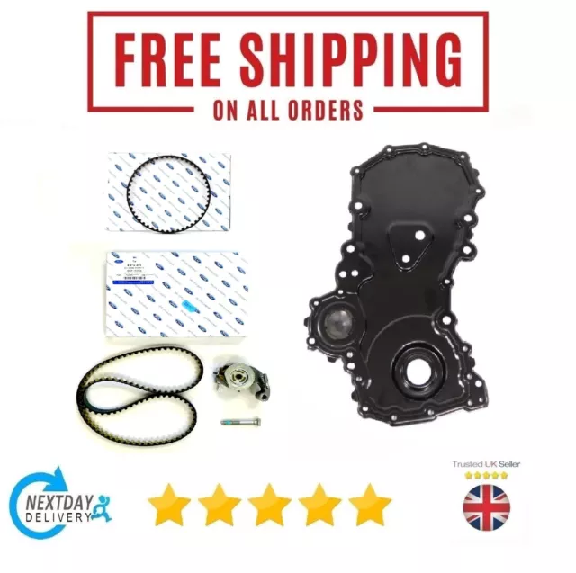 Timing Cam Belt Kit Cover Oil Pump Belt Ford Transit Mk8 Custom 2.0 Ecoblue Eu 6