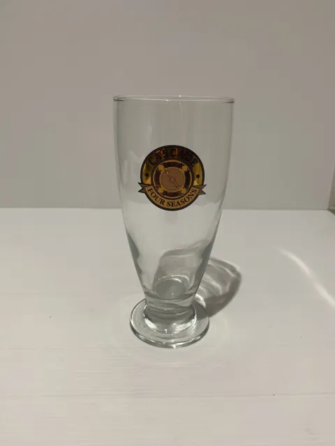 Cascade Four Seasons Beer Glass 375ml Collectable Breweriana Barware
