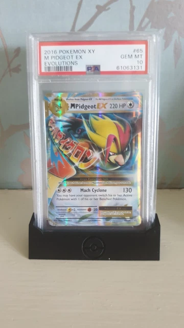 Pokémonkarte 2016 Xy M Pidgeot Ex Evolutions #65/108 Bewertet Psa 10 Edelsteine Neuwertig