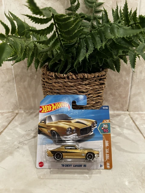 Voiture Miniature Hot Wheels GM Camaro 69 Noire échelle 1:64 - Neuf Avec Possibilité Regroupement Livraison