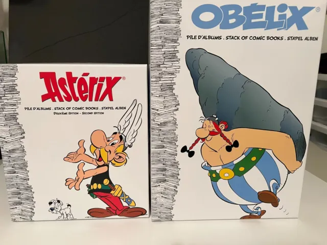 Asterix Obelix statue figurine Collectoys - Lot of 2