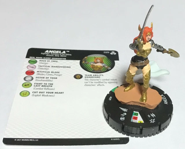 ANGELA 029 War of the Realms Marvel HeroClix