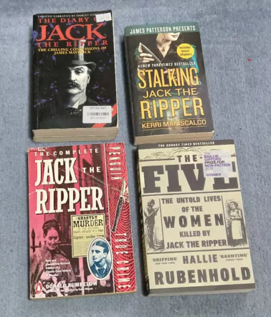 Daisy Rumbelow 5 INTERESTING BOOKS About Jack The Ripper Fact & Fiction Victims Diary ...