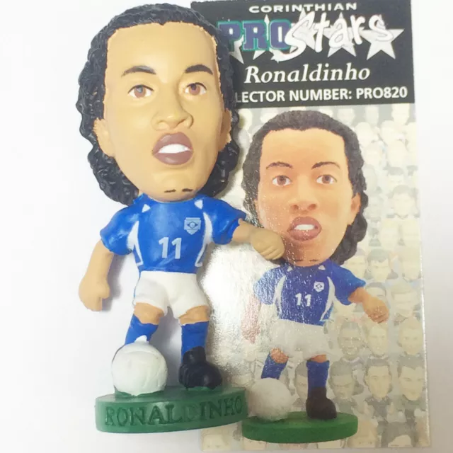 RONALDINHO Brazil Corinthian Prostar Convention Special Figure Loose/Card PRO820