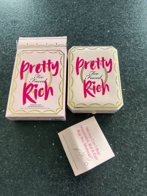 Too Faced Pretty Rich Diamant Licht Lidschatten Palette