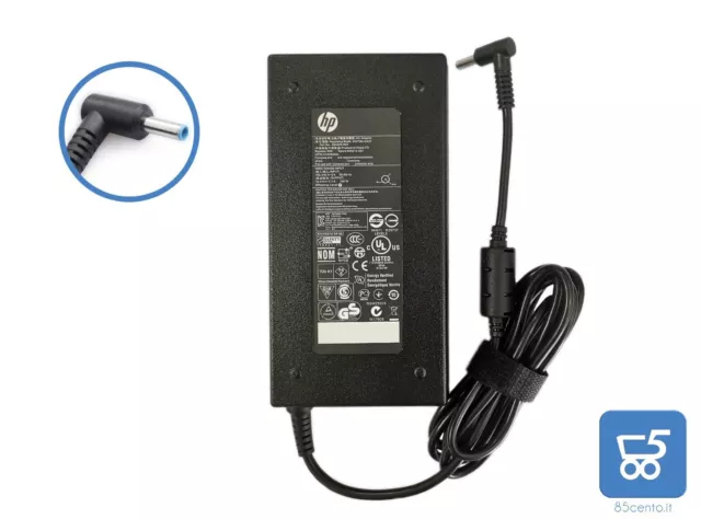 Alimentatore Caricatore Originale HP 150W 19,5V 7,7A Spinotto 4.5x3.0mm Blu WS