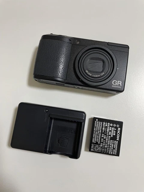 RICOH Digital Camera GR DIGITAL II GRDIGITAL2 10Mega working used japan